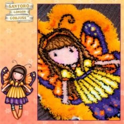 Kit De Latch Hook - Alfombra Gorjuss Uplifted - Vervaco -Las Tijeras Magicas Tienda kit de latch hook alfombra gorjuss uplifted vervaco 4