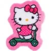 Kit De Latch Hook - Alfombra Hello Kitty En Patinete - Vervaco 1 Kit De Latch Hook - Alfombra Hello Kitty En Patinete - Vervaco -Las Tijeras Magicas Tienda kit de latch hook alfombra hello kitty en patinete vervaco
