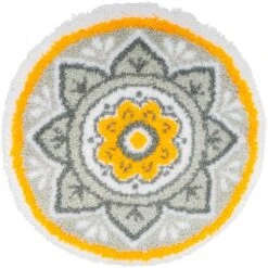 Kit De Latch Hook Alfombra Mandala - Vervaco