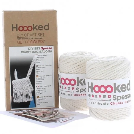 Kit De Macramé - Bolso Salona - Hoooked 8 Kit De Macramé - Bolso Salona - Hoooked - Imagen 6