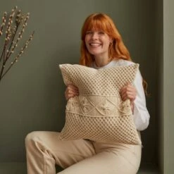 Kit De Macramé - Cojín - DMC