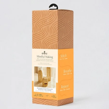 Kit De Macramé - Frascos Decorados - DMC 8 Kit De Macramé - Frascos Decorados - DMC - Imagen 6