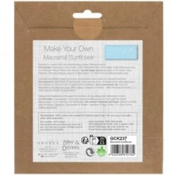Las Tijeras Magicas Tienda 34 Las Tijeras Magicas Tienda -Las Tijeras Magicas Tienda kit de macrame girasol trimits 1
