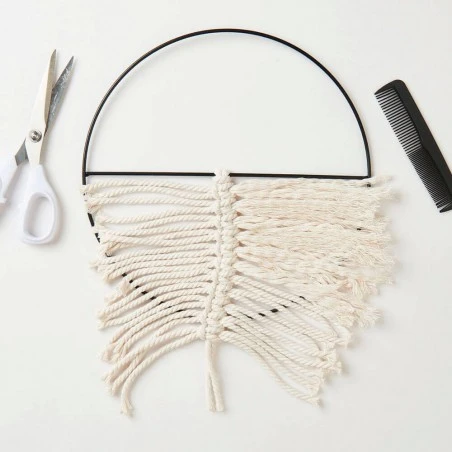 Kit De Macramé - Leaves - Rico Design 5 Kit De Macramé - Leaves - Rico Design - Imagen 3