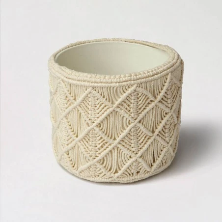 Kit De Macramé - Macetero Bohemia - DMC 4 Kit De Macramé - Macetero Bohemia - DMC - Imagen 2