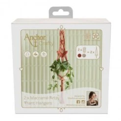 Kit De Macramé Macetero Colgante Artsy - Anchor 7 Kit De Macramé Macetero Colgante Artsy - Anchor -Las Tijeras Magicas Tienda kit de macrame planta colgante artsy anchor 2