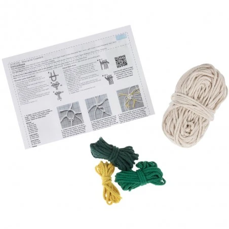 Kit De Macramé - Posavasos - Trimits 6 Kit De Macramé - Posavasos - Trimits - Imagen 4