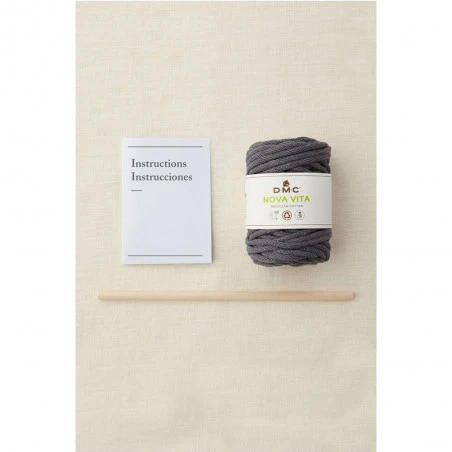 Kit De Macramé - Tapiz De Pared - DMC 6 Kit De Macramé - Tapiz De Pared - DMC - Imagen 4