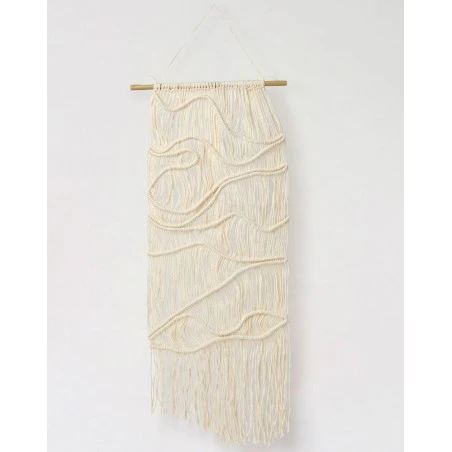 Kit De Macramé - Tapiz Mural Olas - DMC 4 Kit De Macramé - Tapiz Mural Olas - DMC - Imagen 2