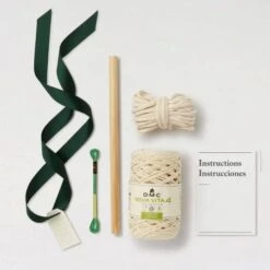 Kit De Macramé - Tapiz Mural Olas - DMC 8 Kit De Macramé - Tapiz Mural Olas - DMC -Las Tijeras Magicas Tienda kit de macrame tapiz mural olas dmc 2