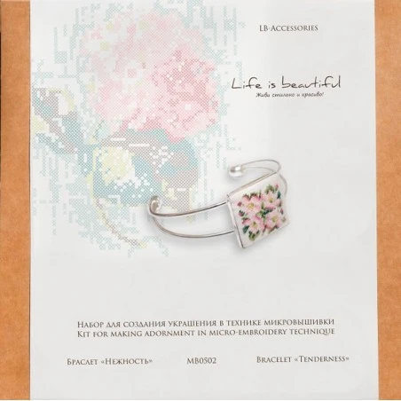 Kit De Micro Bordado Pulsera - Tenderness 3 Kit De Micro Bordado Pulsera - Tenderness
