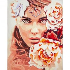 Kit De Pintar Con Números - Ojos Encantadores - Lanarte