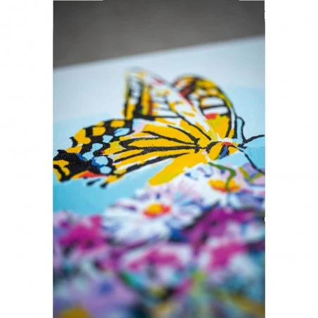 Kit De Pintar Por Números - Swallowtails - Vervaco 4 Kit De Pintar Por Números - Swallowtails - Vervaco - Imagen 2