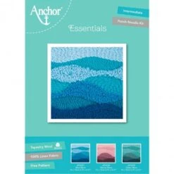 Kit De Punch Needle - Blue Wave - Anchor