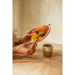 Kit De Punch Needle - Desierto - DMC -Las Tijeras Magicas Tienda kit de punch needle desierto dmc 2