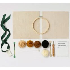 Kit De Punch Needle - Georgette La Jirafa - DMC 8 Kit De Punch Needle - Georgette La Jirafa - DMC -Las Tijeras Magicas Tienda kit de punch needle georgette la jirafa dmc 2