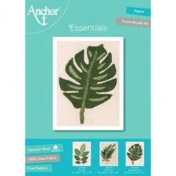 Kit De Punch Needle - Monstera Leaf - Anchor