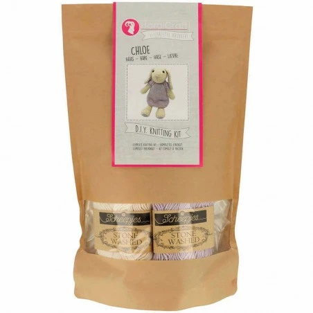 Kit De Punto - Conejito Chloë 5 Kit De Punto - Conejito Chloë - Imagen 3