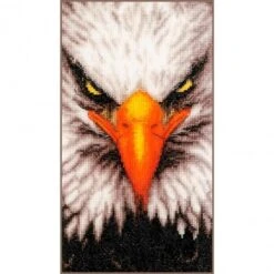 Kit De Punto Cruz - Águila - Lanarte 7 Kit De Punto Cruz - Águila - Lanarte -Las Tijeras Magicas Tienda kit de punto cruz aguila lanarte 2