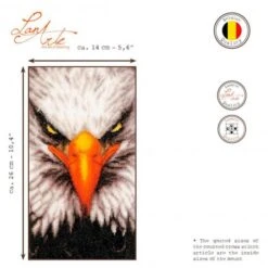 Kit De Punto Cruz - Águila - Lanarte