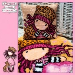 Kit De Punto Cruz Cojín - Gorjuss. Purrrrrfect Love - Vervaco -Las Tijeras Magicas Tienda kit de punto cruz cojin gorjuss purrrrrfect love vervaco 4