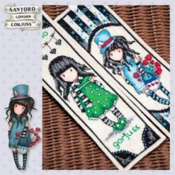 Kit De Punto Cruz - Set De 2 Marcapáginas Gorjuss - Vervaco -Las Tijeras Magicas Tienda kit de punto cruz set de 2 marcapaginas gorjuss vervaco 4