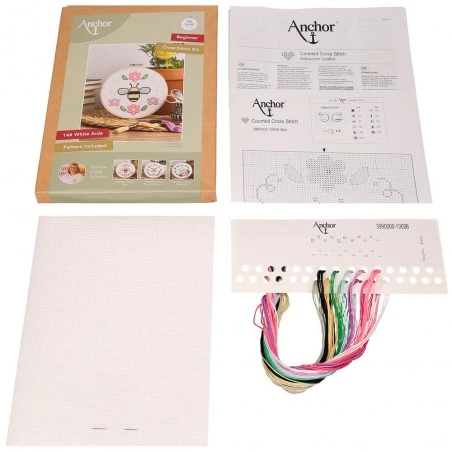 Kit De Punto De Cruz - Bee - Anchor 6 Kit De Punto De Cruz - Bee - Anchor - Imagen 4