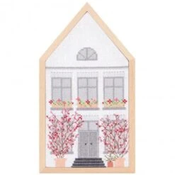 Kit De Punto De Cruz Casa De Madera - Spring House - Rico Design