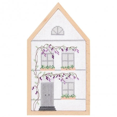 Kit De Punto De Cruz Casa De Madera - Summer House - Rico Design 3 Kit De Punto De Cruz Casa De Madera - Summer House - Rico Design