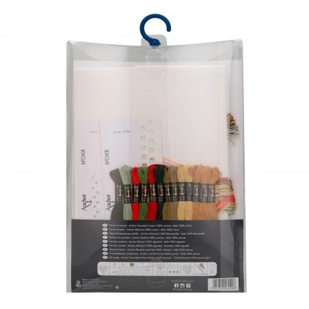 Kit De Punto De Cruz - Clifftop Poppies - Anchor Maia Collection 6 Kit De Punto De Cruz - Clifftop Poppies - Anchor Maia Collection - Imagen 4