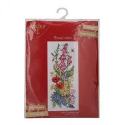 Kit De Punto De Cruz - Cottage Garden Floral - Anchor -Las Tijeras Magicas Tienda kit de punto de cruz cottage garden floral anchor 2