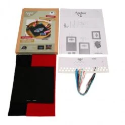 Kit De Punto De Cruz - Estuche Para Agujas Folk - Anchor -Las Tijeras Magicas Tienda kit de punto de cruz estuche para agujas folk anchor 3