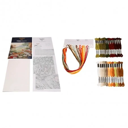 Kit De Punto De Cruz - Evening Sun - Anchor Maia Collection 4 Kit De Punto De Cruz - Evening Sun - Anchor Maia Collection - Imagen 2