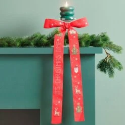 Kit De Punto De Cruz Lazo - It's Christmas Time - Rico Design