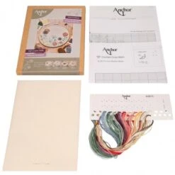Kit De Punto De Cruz - Linen Meadow Mouse - Anchor -Las Tijeras Magicas Tienda kit de punto de cruz linen meadow mouse anchor 2