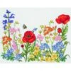 Kit De Punto De Cruz - Meadow Floral - Anchor