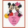 Kit De Punto De Cruz - Mickey Y Minnie - Dimensions 1 Kit De Punto De Cruz - Mickey Y Minnie - Dimensions -Las Tijeras Magicas Tienda kit de punto de cruz mickey y minnie dimensions