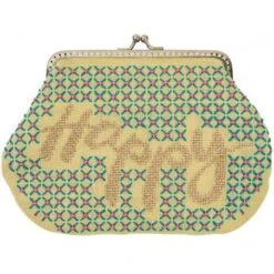 Kit De Punto De Cruz Monedero 18 X 13 Cm - Rico Design