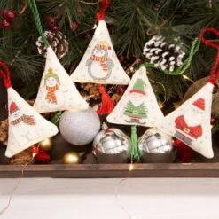 Kit De Punto De Cruz Para Navidad - Christmas Characters - Anchor