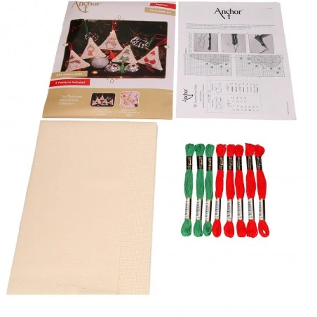 Kit De Punto De Cruz Para Navidad - Christmas Characters - Anchor 10 Kit De Punto De Cruz Para Navidad - Christmas Characters - Anchor - Imagen 8