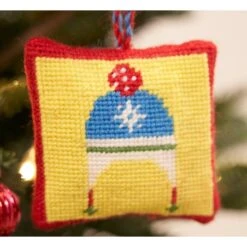 Kit De Tapicería Para Navidad - Cosy Christmas - Anchor -Las Tijeras Magicas Tienda kit de punto de cruz para navidad cosy christmas anchor 3