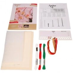 Kit De Punto De Cruz Para Navidad - Gingerbread Houses - Anchor -Las Tijeras Magicas Tienda kit de punto de cruz para navidad gingerbread houses anchor 4