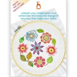 Kit De Bordado Para Principiantes - Flores - Pony 8 Kit De Bordado Para Principiantes - Flores - Pony -Las Tijeras Magicas Tienda kit de punto de cruz para principiantes flores pony 2