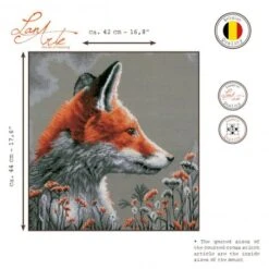 Kit De Punto De Cruz - Staring In The Night - Lanarte