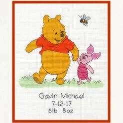 Kit De Punto De Cruz - Winnie The Pooh - Dimensions