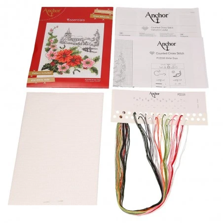 Kit De Punto De Cruz - Días De Invierno - Anchor 4 Kit De Punto De Cruz - Días De Invierno - Anchor - Imagen 2