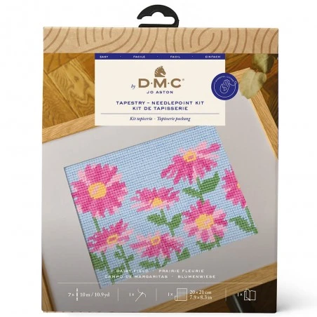 Kit De Tapicería - Campo De Margaritas - DMC 5 Kit De Tapicería - Campo De Margaritas - DMC - Imagen 3