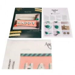 Kit De Tapiceria Cojín - Essentials Happy - Anchor 8 Kit De Tapiceria Cojín - Essentials Happy - Anchor -Las Tijeras Magicas Tienda kit de tapiceria cojin essentials happy anchor 2