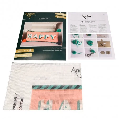 Kit De Tapiceria Cojín - Essentials Happy - Anchor 5 Kit De Tapiceria Cojín - Essentials Happy - Anchor - Imagen 3