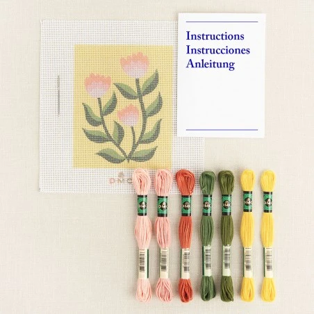 Kit De Tapicería - Dalia De Verano - DMC 4 Kit De Tapicería - Dalia De Verano - DMC - Imagen 2